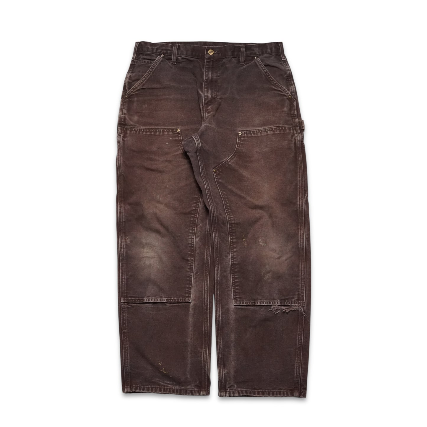 2000s Carhartt Double Knee "Brown" Size: 35W/30L