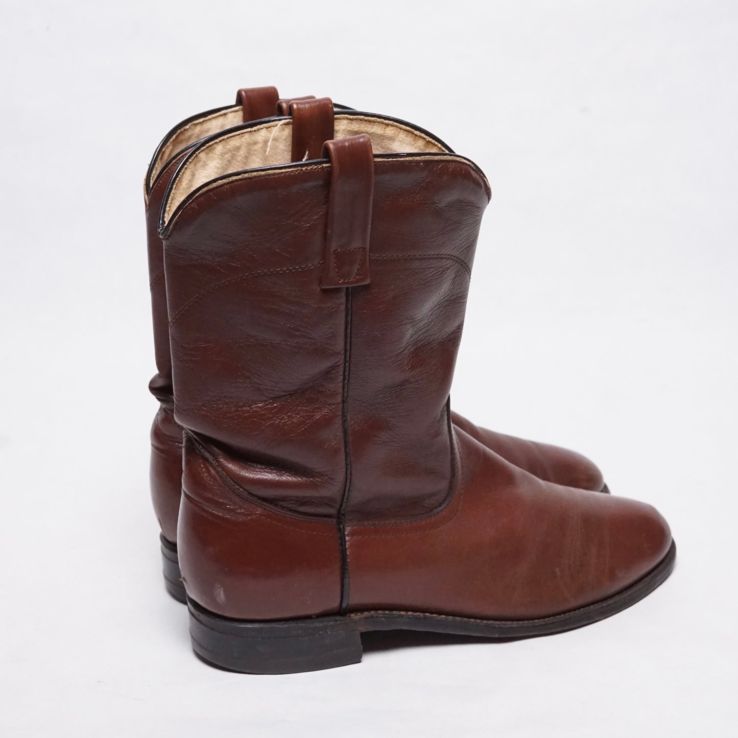1970s Cowboy Boot "Brown" Size: 9M