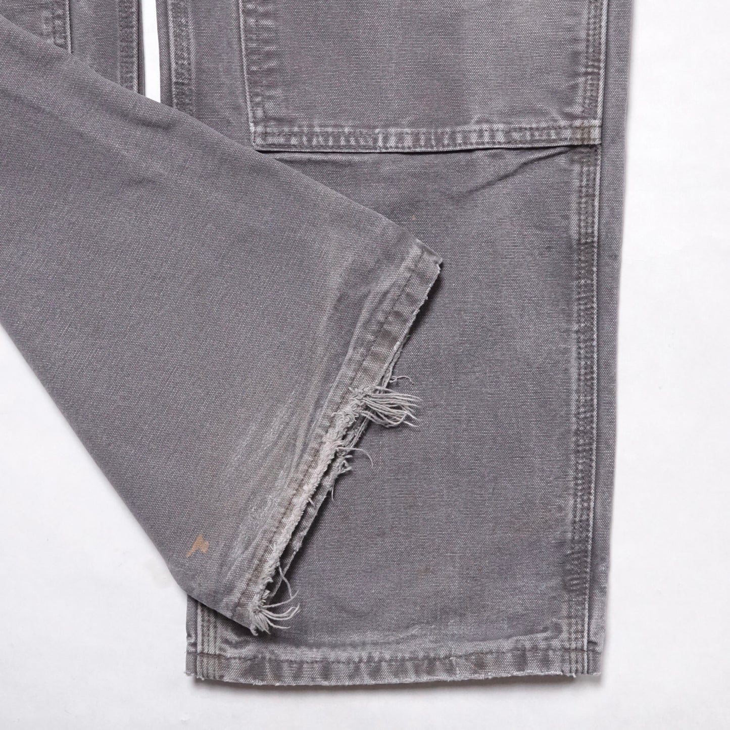 2000s Carhartt Double Knee "Grey" Size: 36W/33L