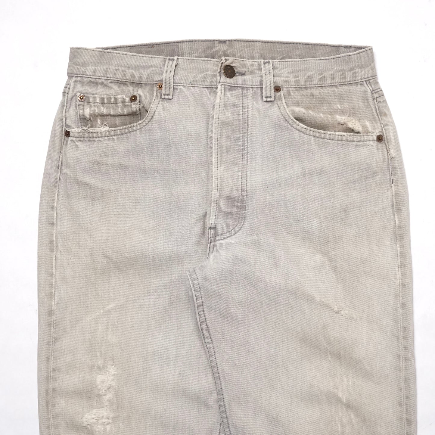 1980s Levi 501 "Grey" Size: 31W/33L