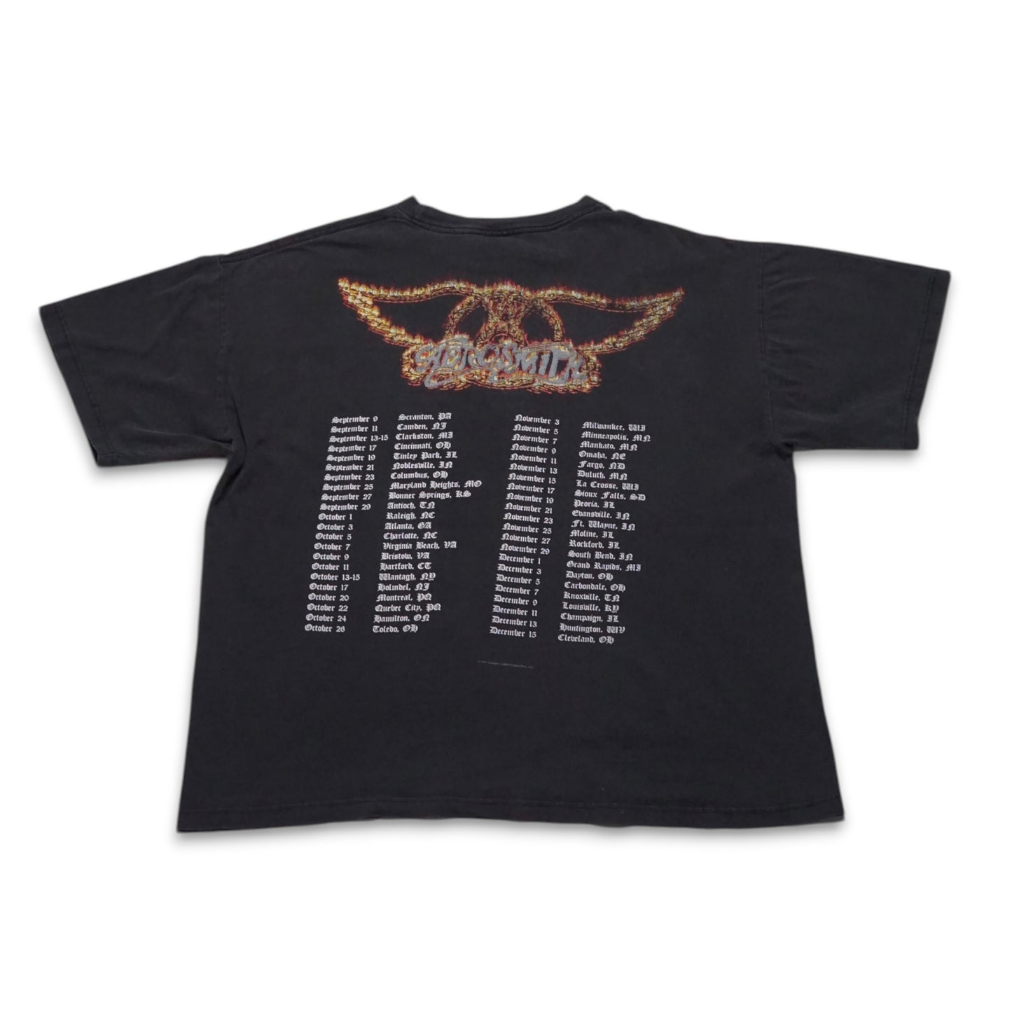 1990s Aerosmith "Nine Lives" Size: XL