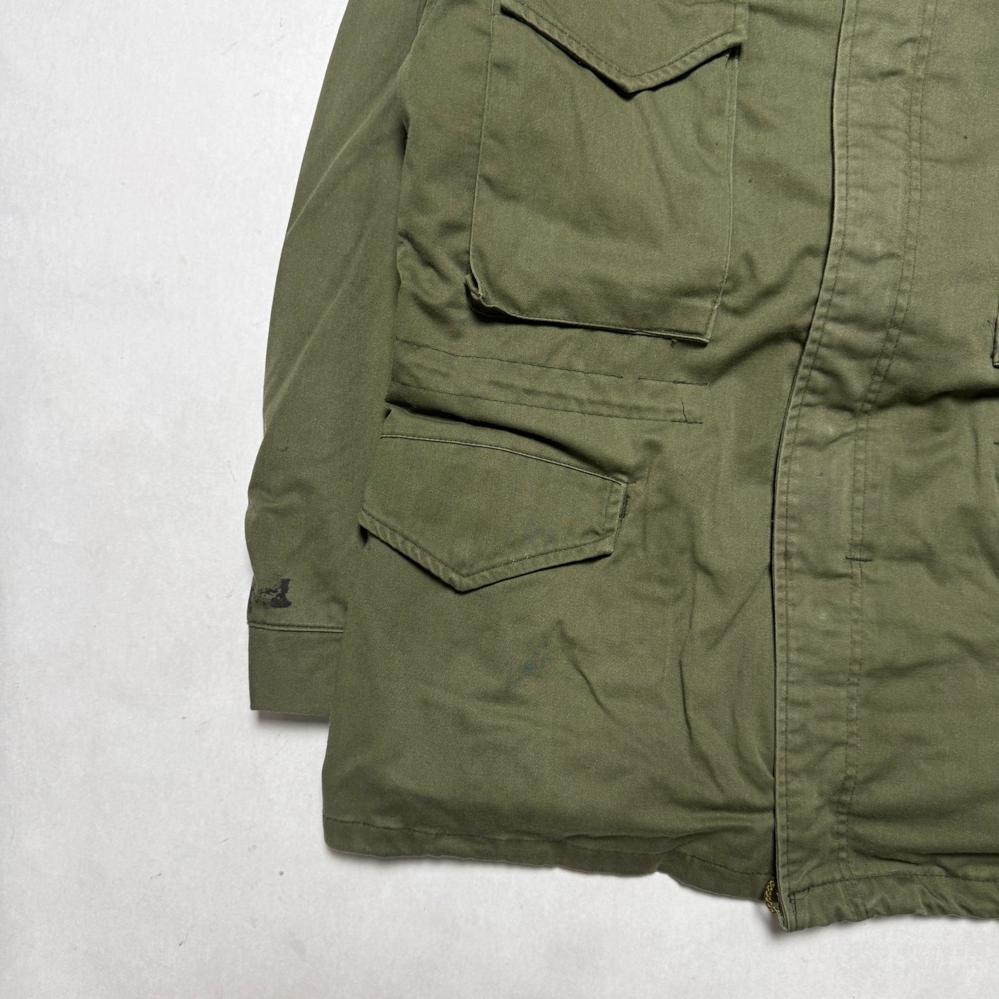 1990s Military M-65 Field Jacket Size: L