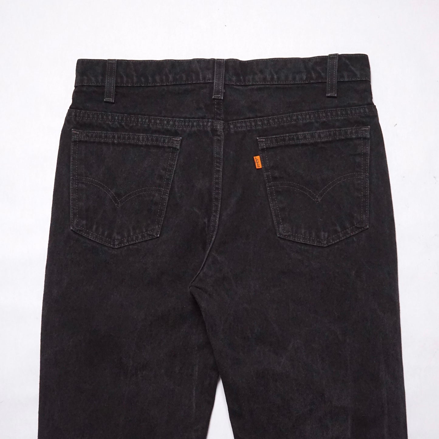 1990s Levi 517 Orange Tab "Black" Size: 33W/32L