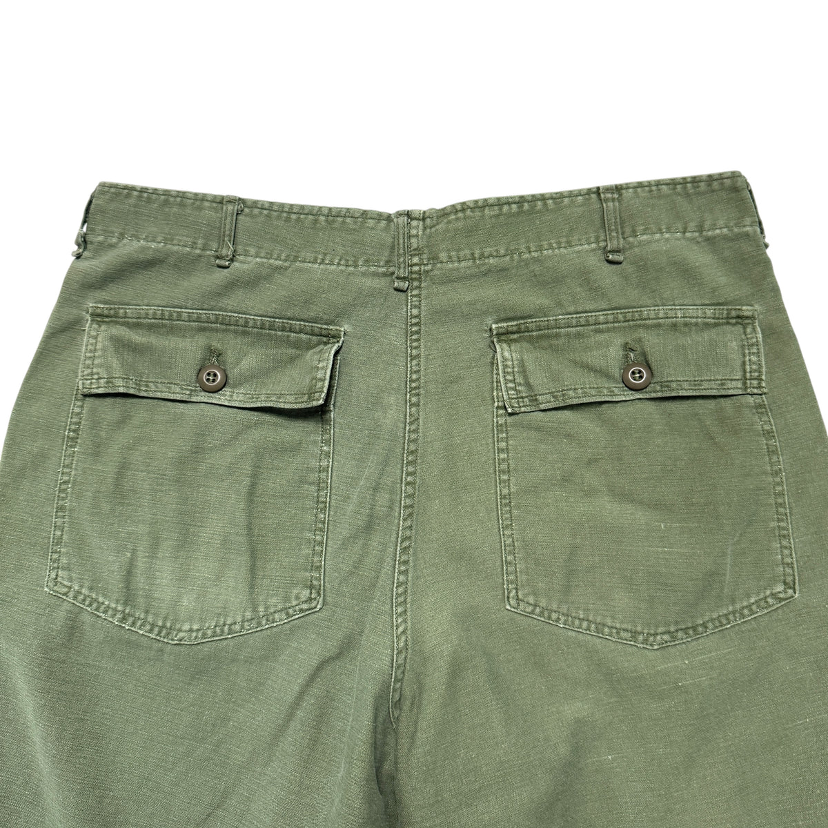 1970s Military OG-107 Cut Offs Size: 36W