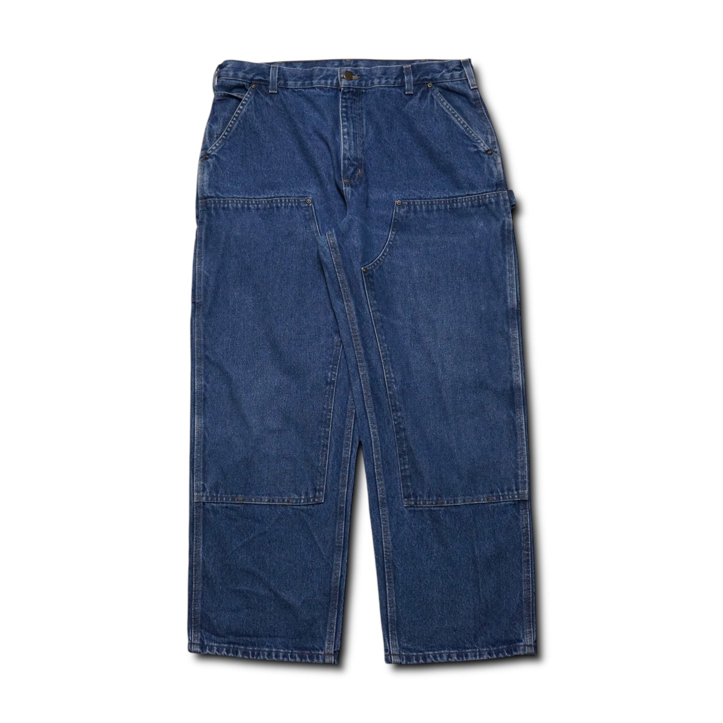 2000s Carhartt Double Knee “Indigo” Size: 37W/30L