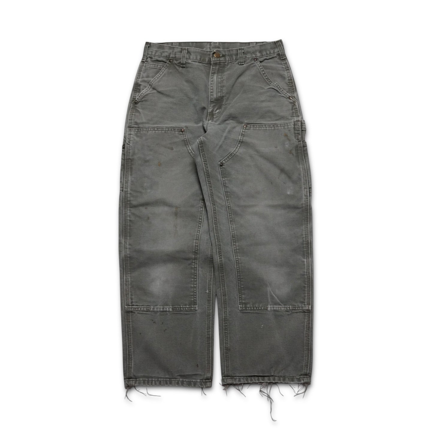 2000s Carhartt Double Knee “Olive” Size: 31W/27L