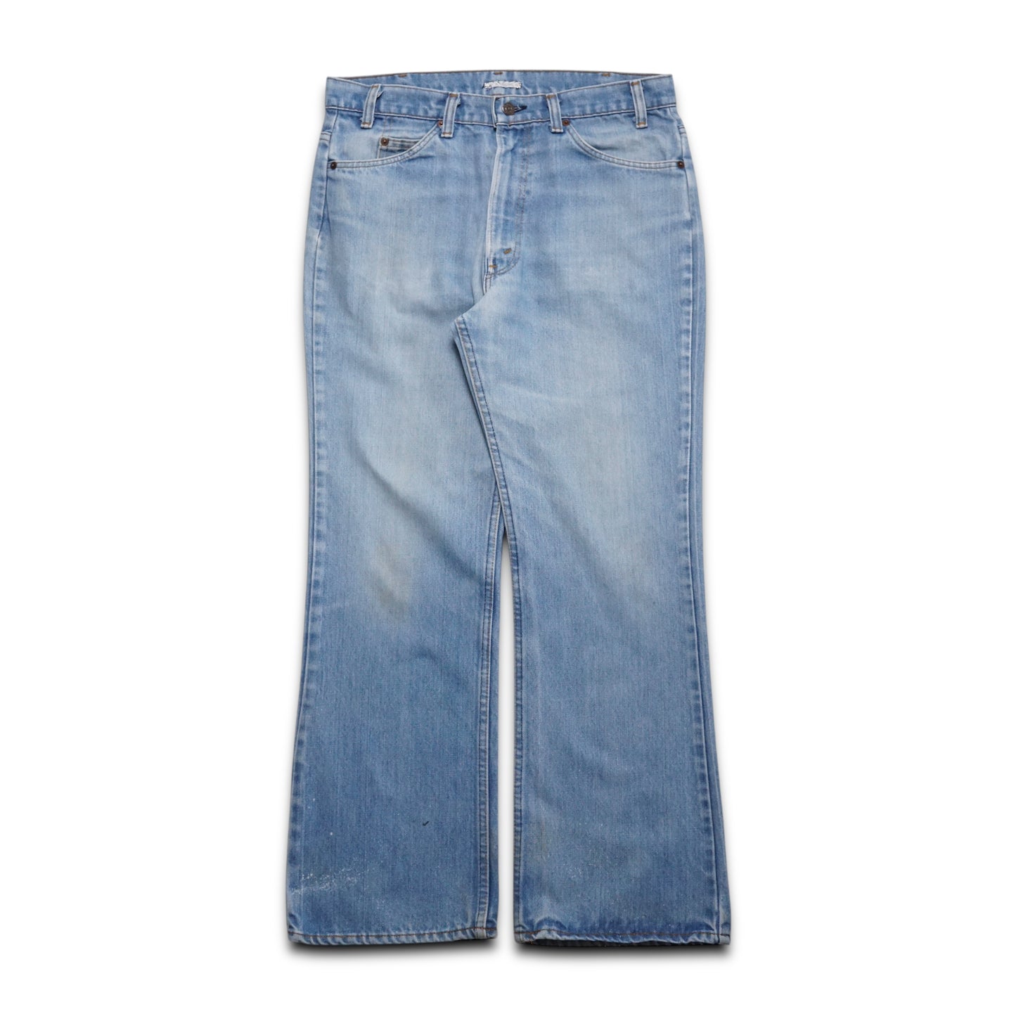 1990s Levi 517 Orange Tab "Light Wash" Size: 35W/30L
