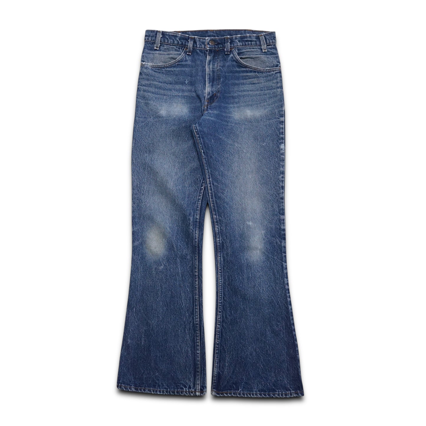 1970s Levi 646 Flares "Indigo" Size: 32W/31L