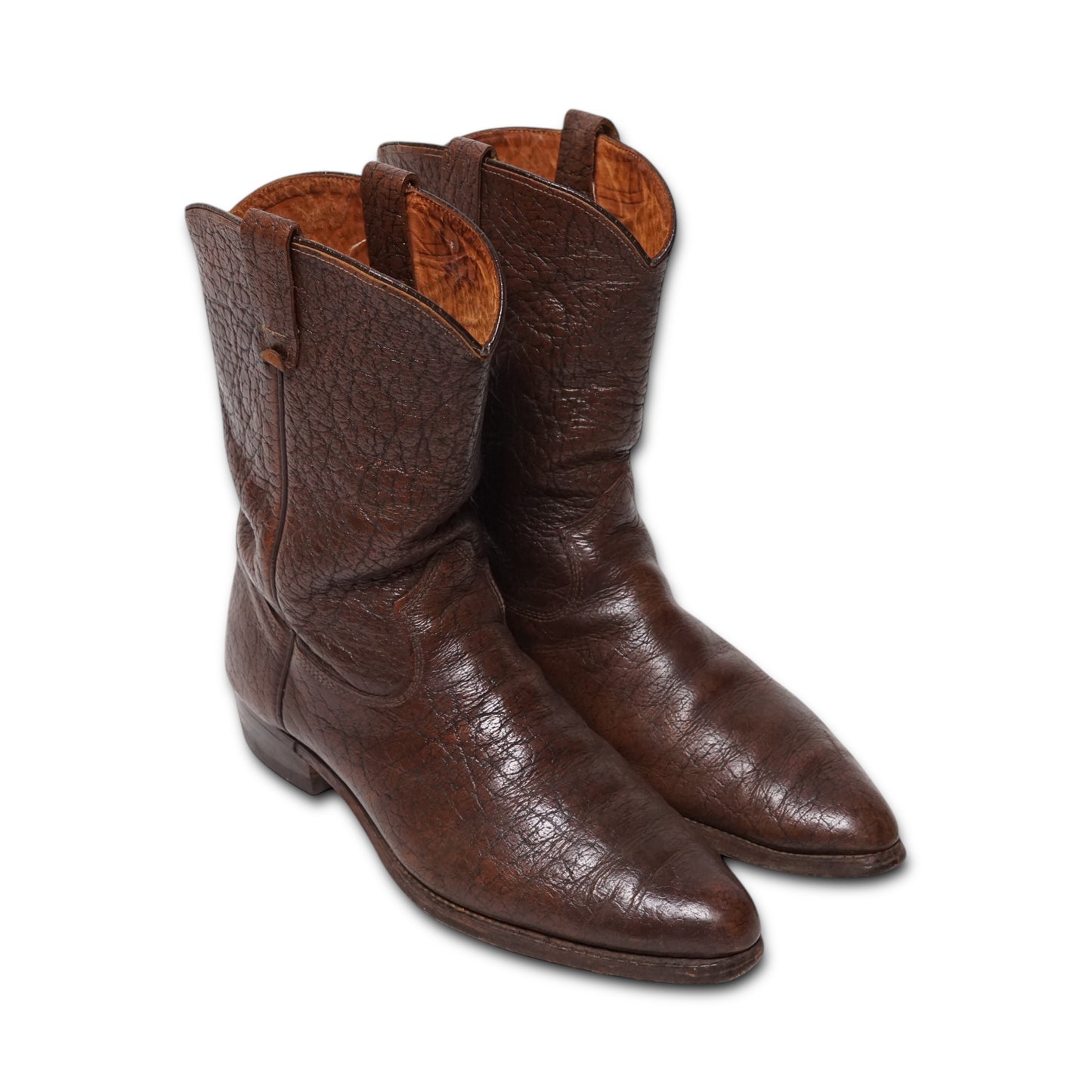 1980s Rancher Cowboy Boot “Brown” Size: 10M