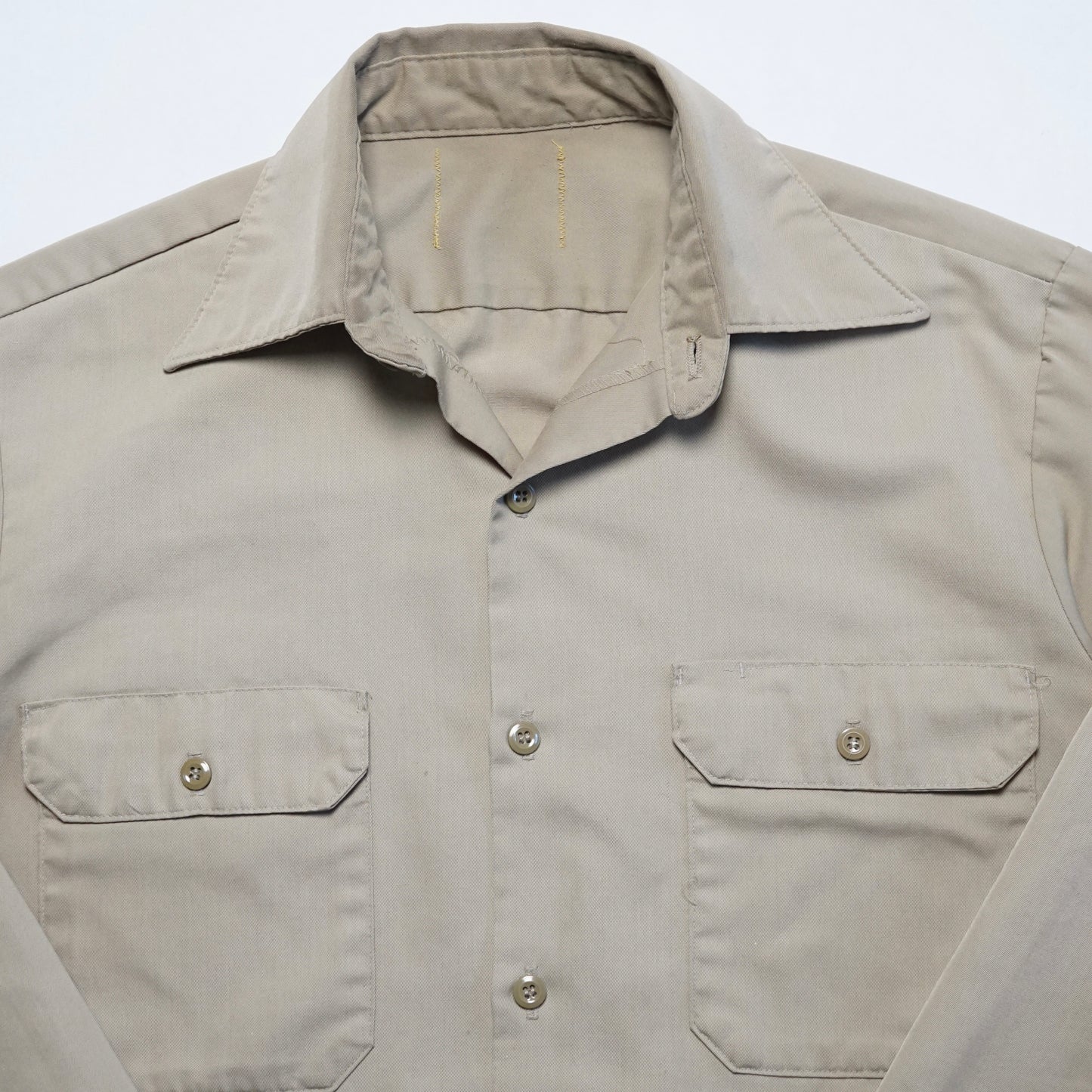 1970s Sears Over Shirt "Khaki" Size: L