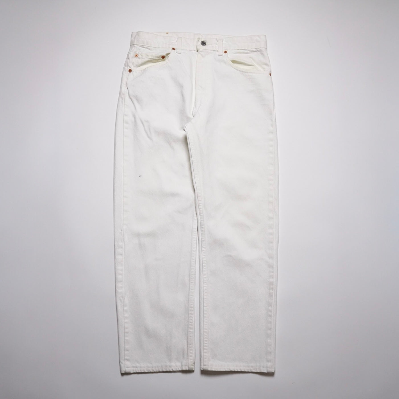 1980s Levi 501 "White" Size: 31W/27L