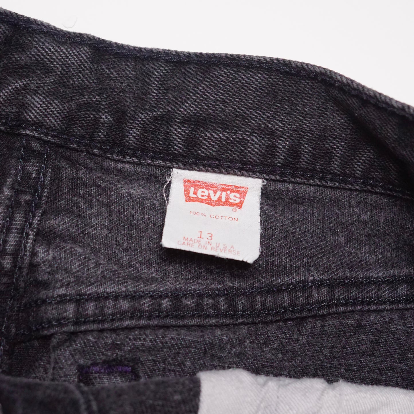 1990s Levi 501 "Black" Size: 29W/33L