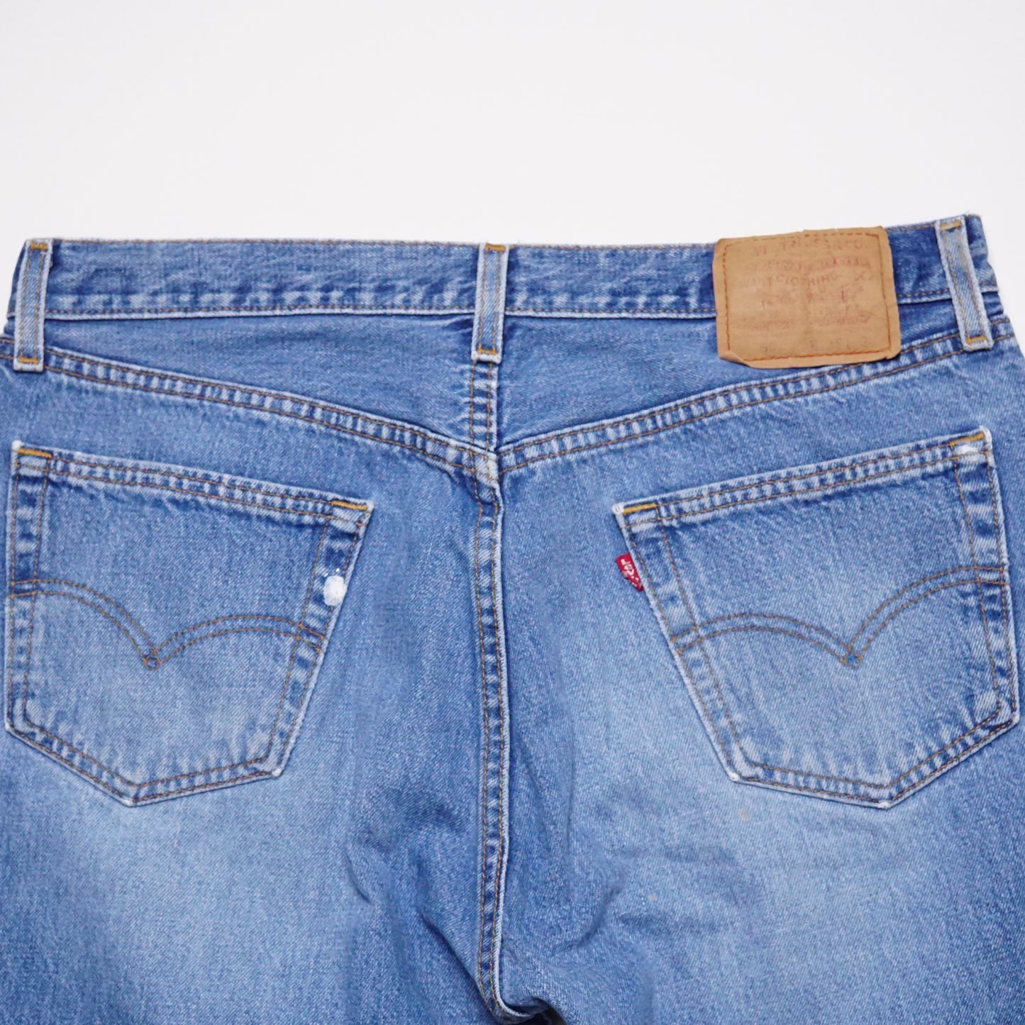 1990s Levi 501 "Paint Splatter" Size: 34W/30L