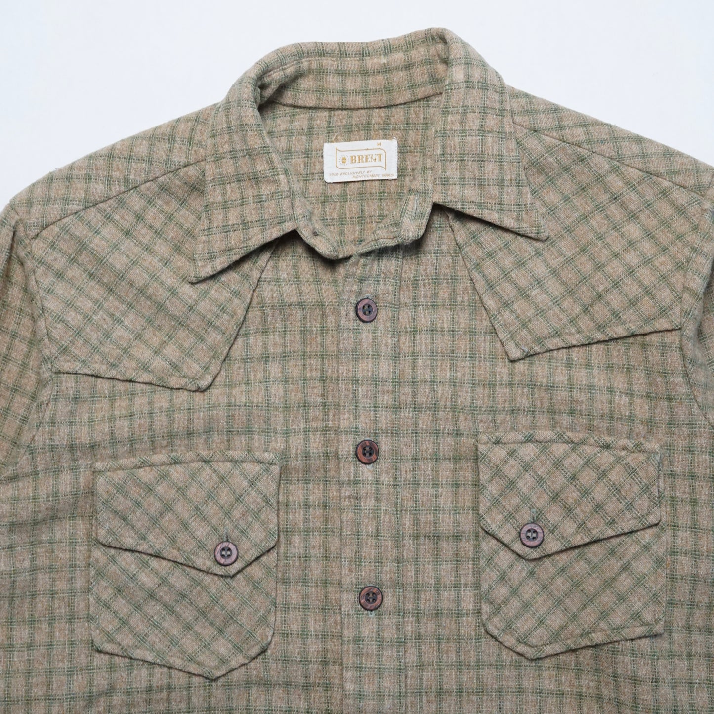 1960s Brent Wool Flannel Size: M