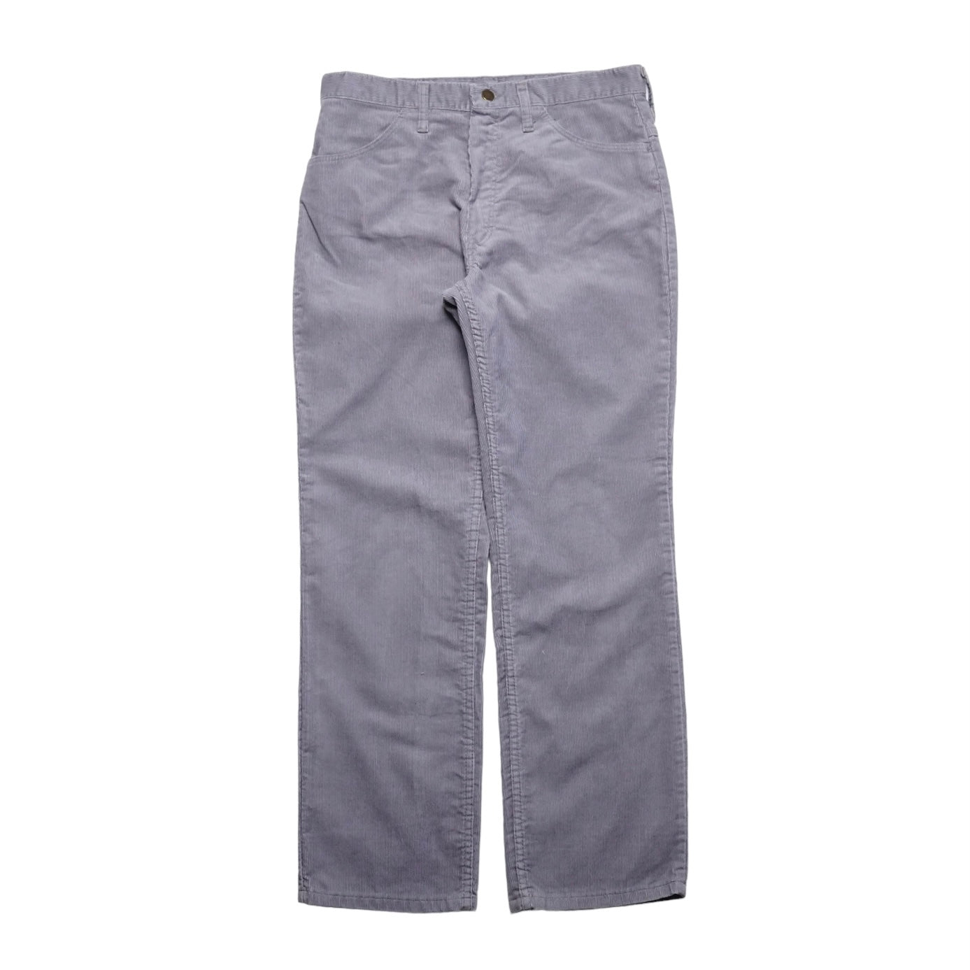 1970s Rustler Corduroy Flare "Grey" Size: 32W/29L