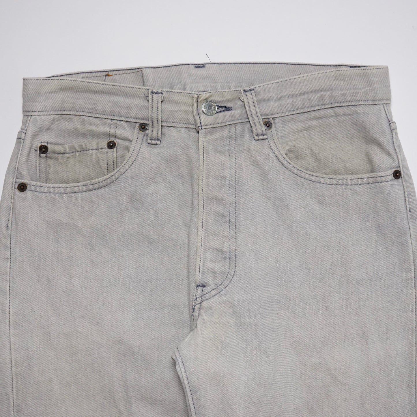1980s Levi 501 "Grey" Size: 29W/30L