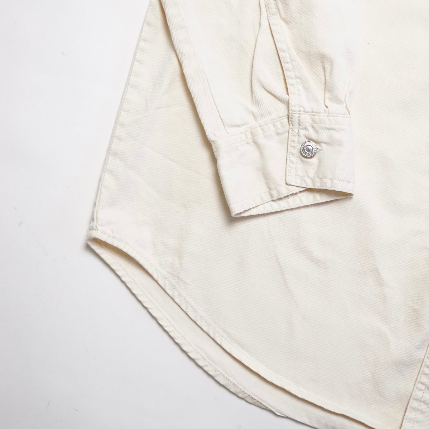 2000s Levi Over Shirt "Cream" Size: L/XL