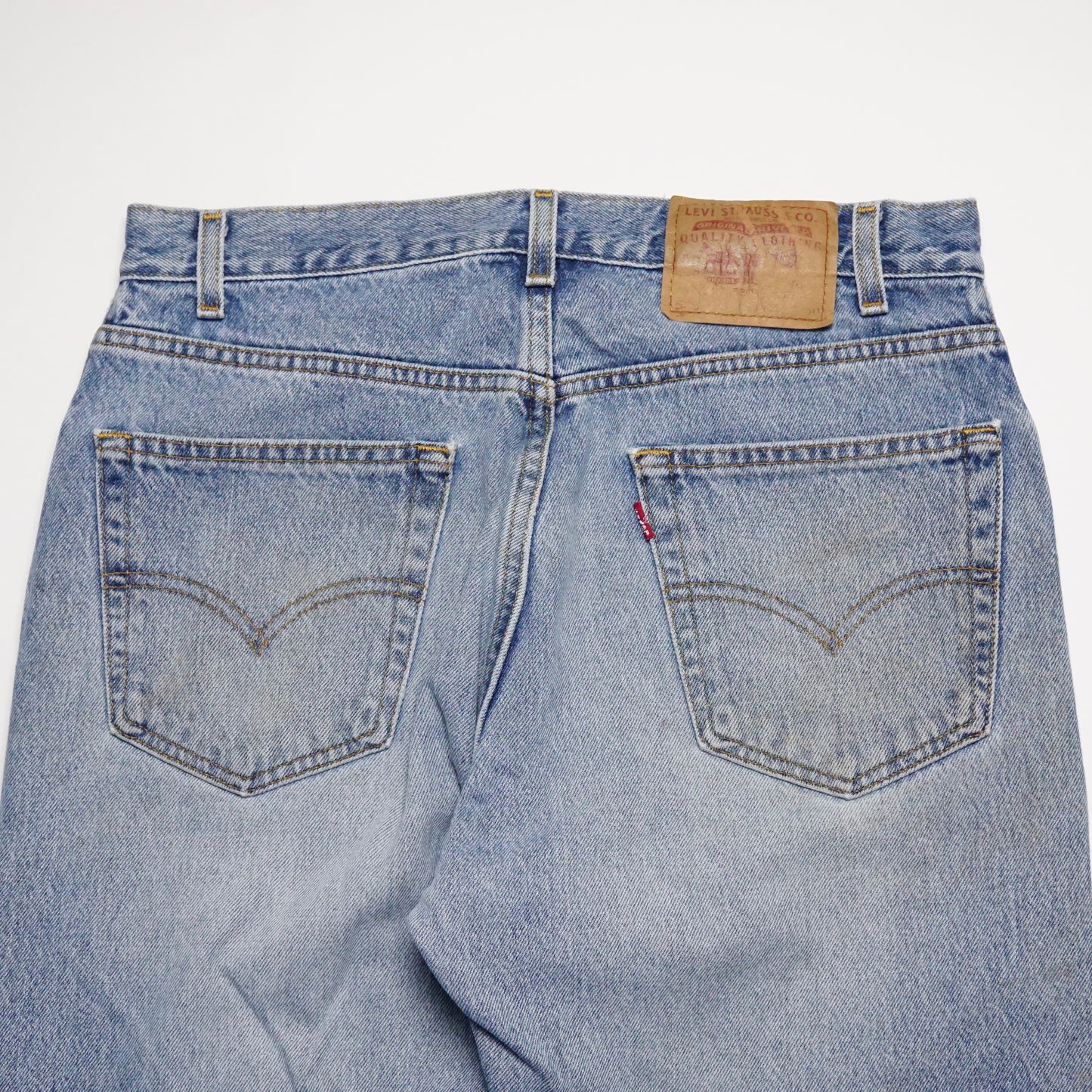 1990s Levi 505 "Oil Stains" Size: 32W/31L