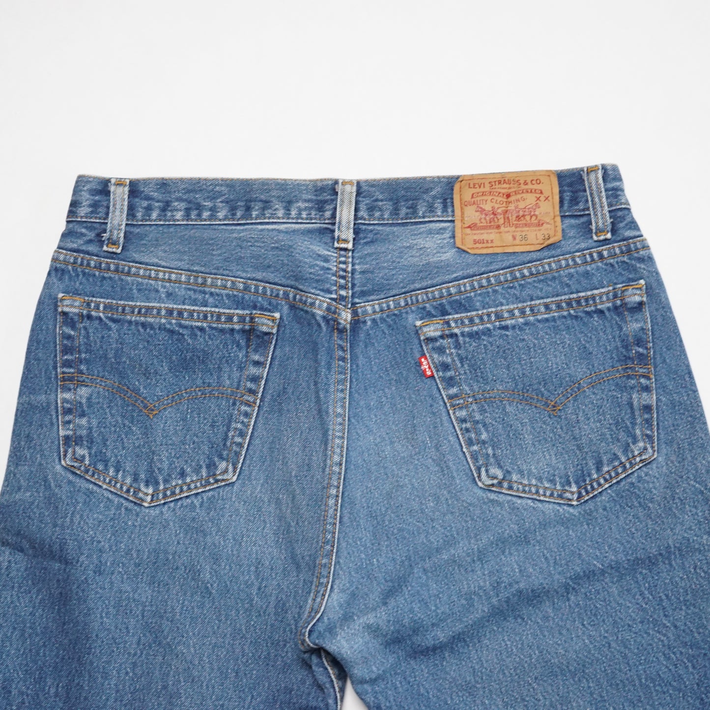 1980s Levi 501 "Indigo" Size: 34W/31L