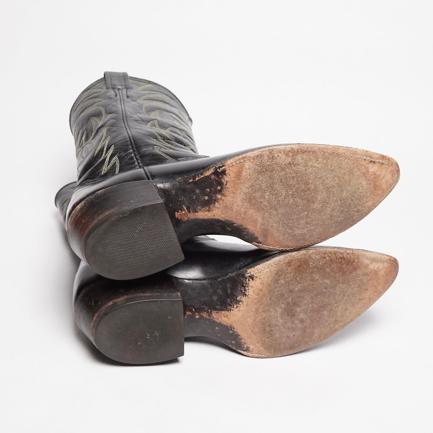 1970s Nocona Western Boot "Black" Size: 9M