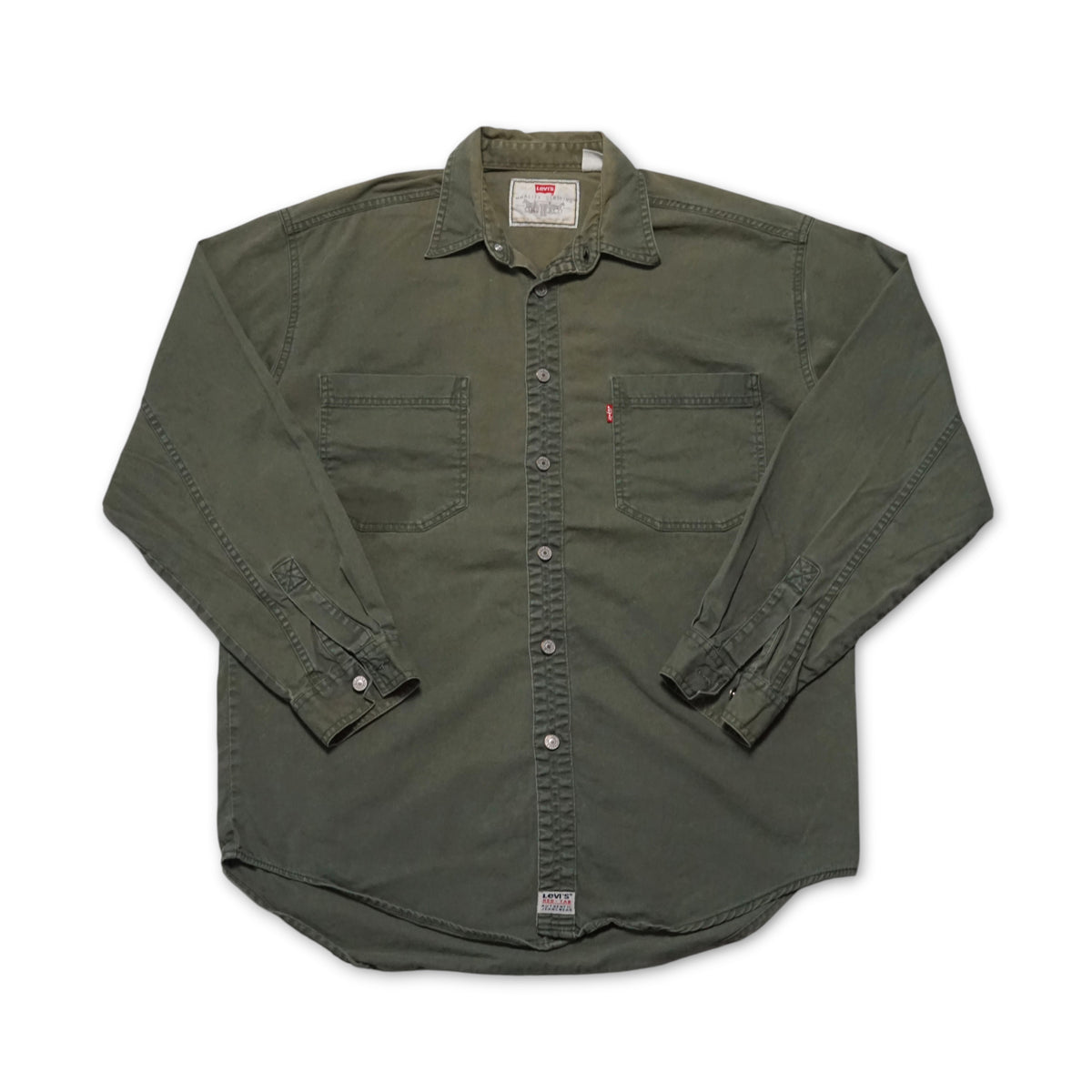 1990s Levi Over Shirt "Faded" Size: L