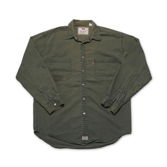 1990s Levi Over Shirt "Faded" Size: L