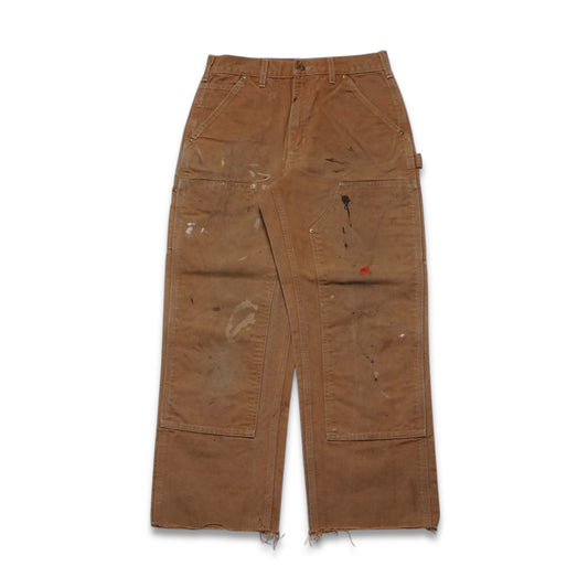 1990s Carhartt Double Knee "Paint Splatter" Size: 28W/27L