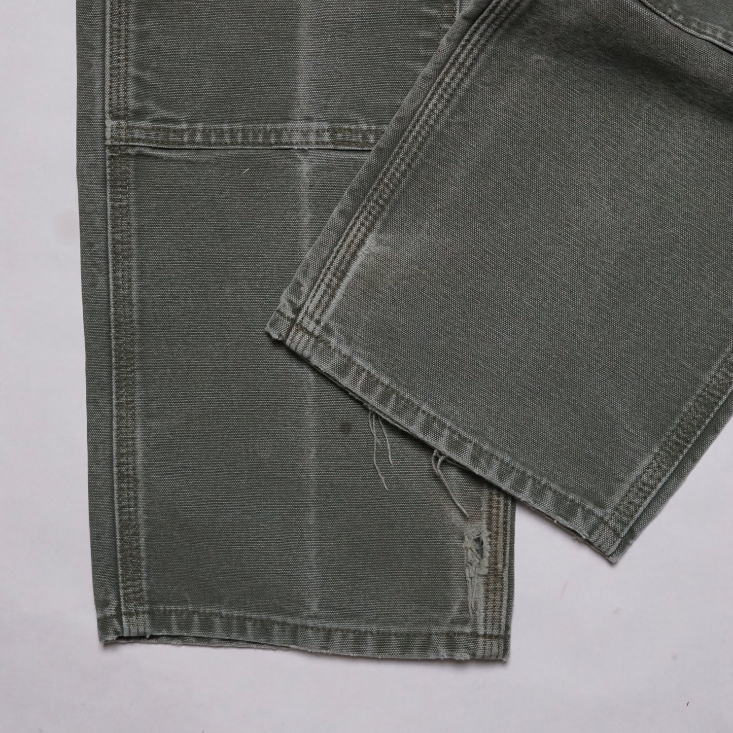 1990s Carhartt Double Knee "Olive" Size: 29W/29L