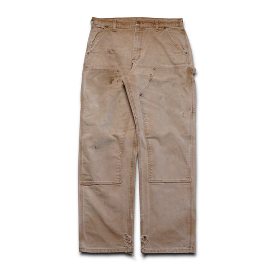 2000s Carhartt Double Knee "Khaki" Size: 34W/32L