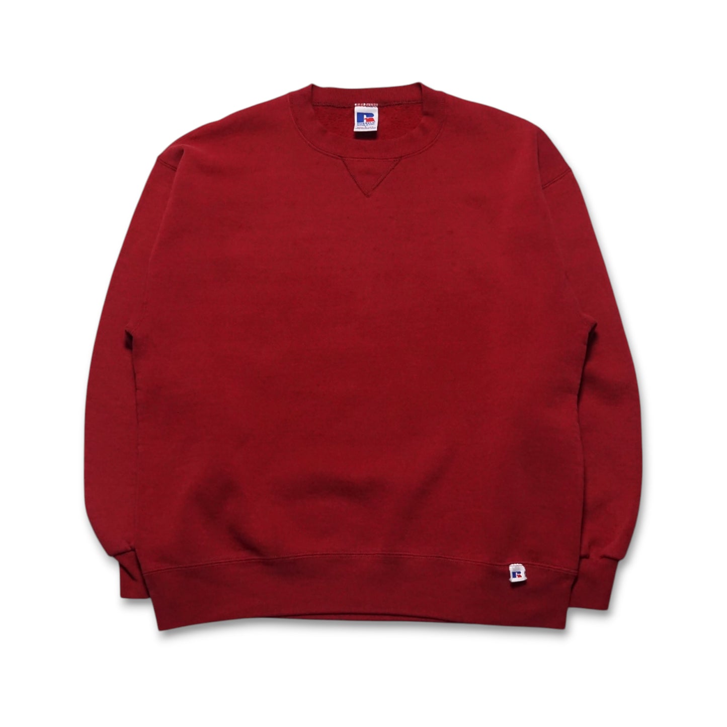 1990s Russell Athletic Sweatshirt "Red" Size: M/L