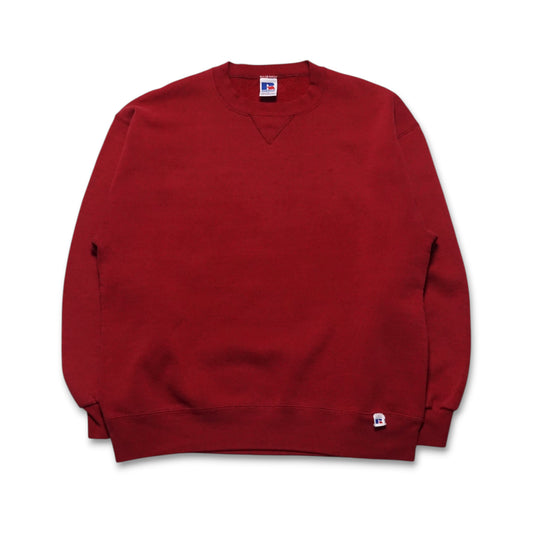 1990s Russell Athletic Sweatshirt "Red" Size: M/L