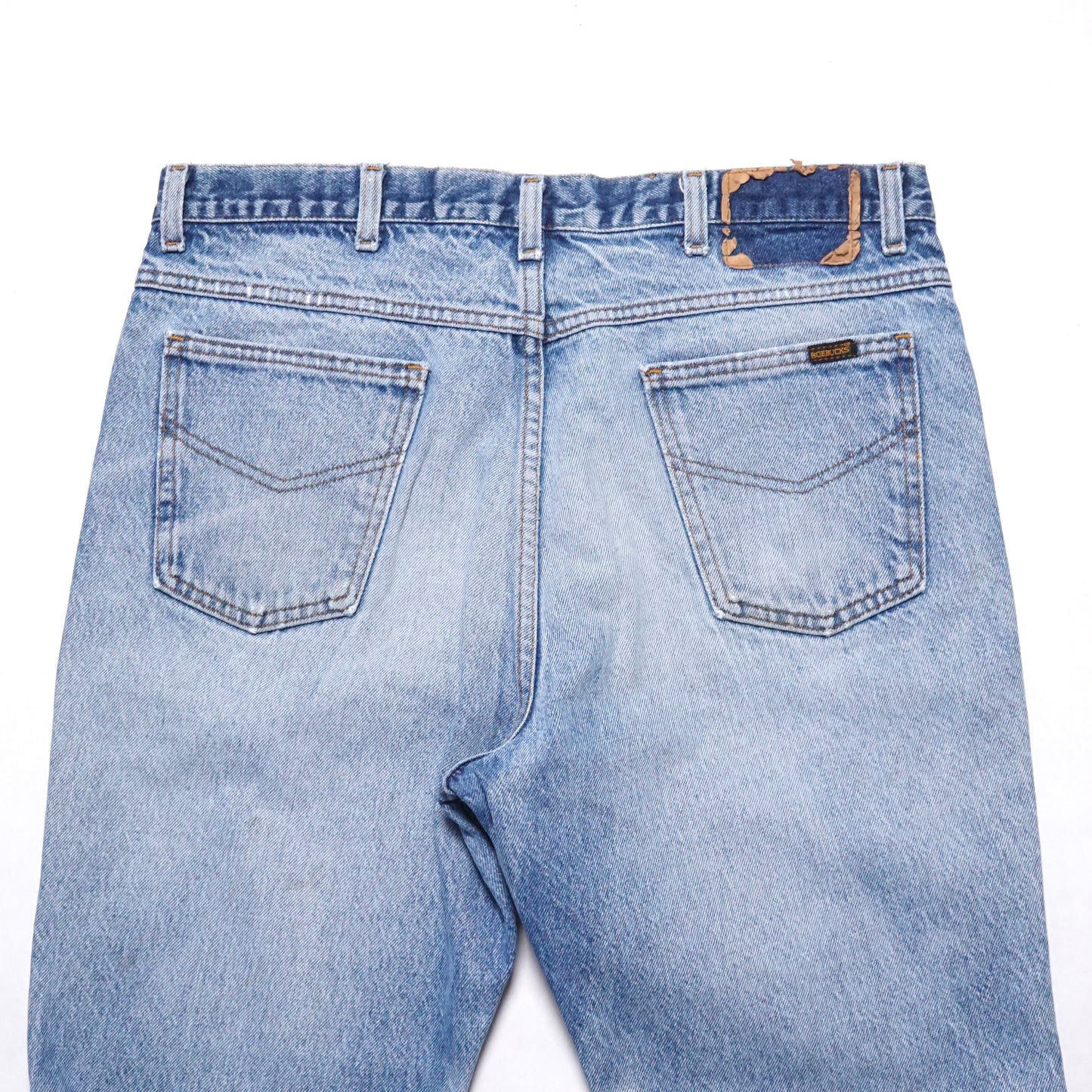 1980s Roebucks Denim "Sand" Size: 35W/34L
