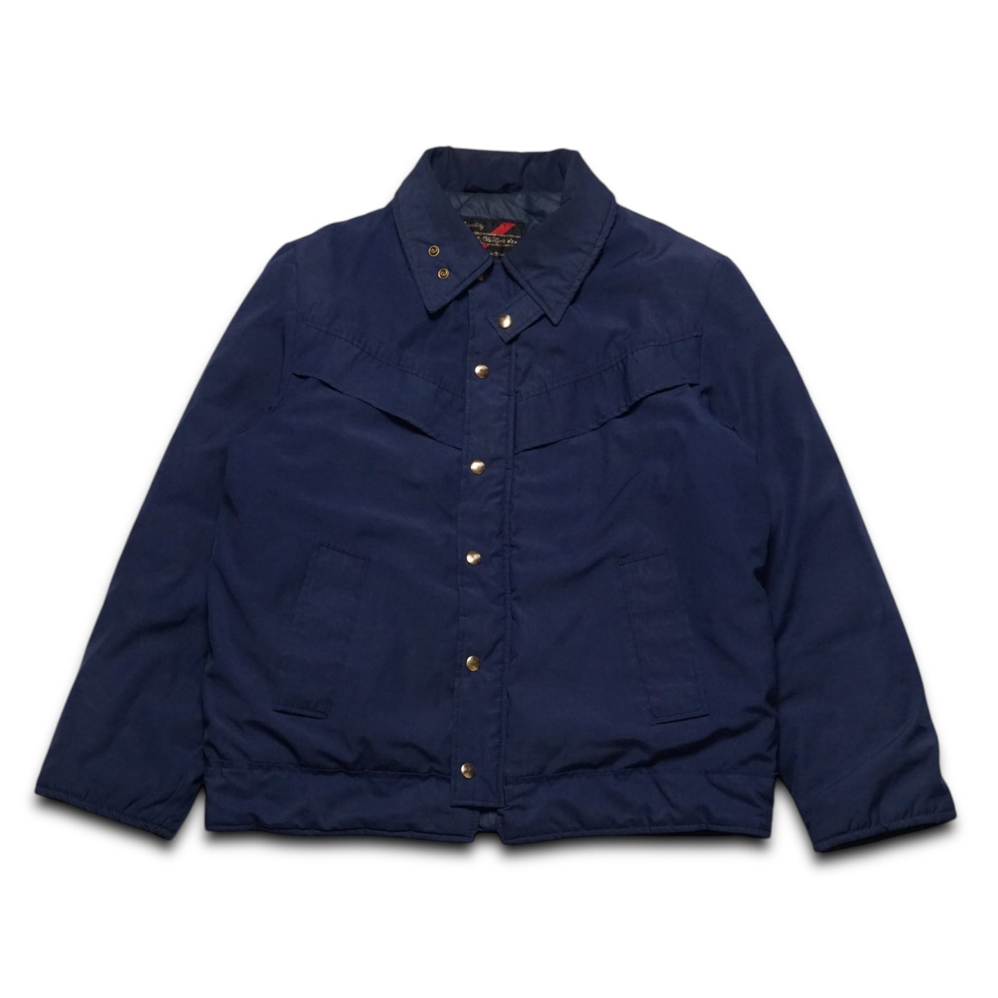 1960s Sears Puffer Jacket "Navy" Size: L