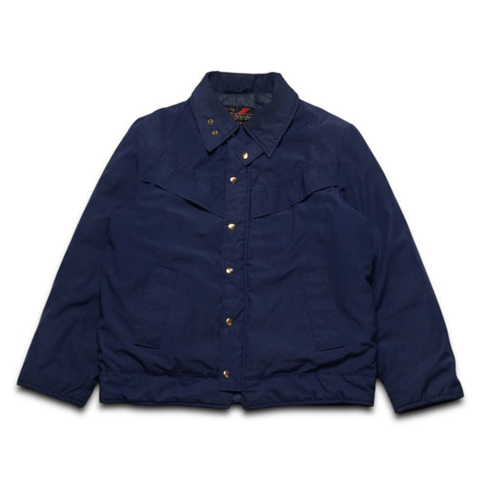 1960s Sears Puffer Jacket "Navy" Size: L