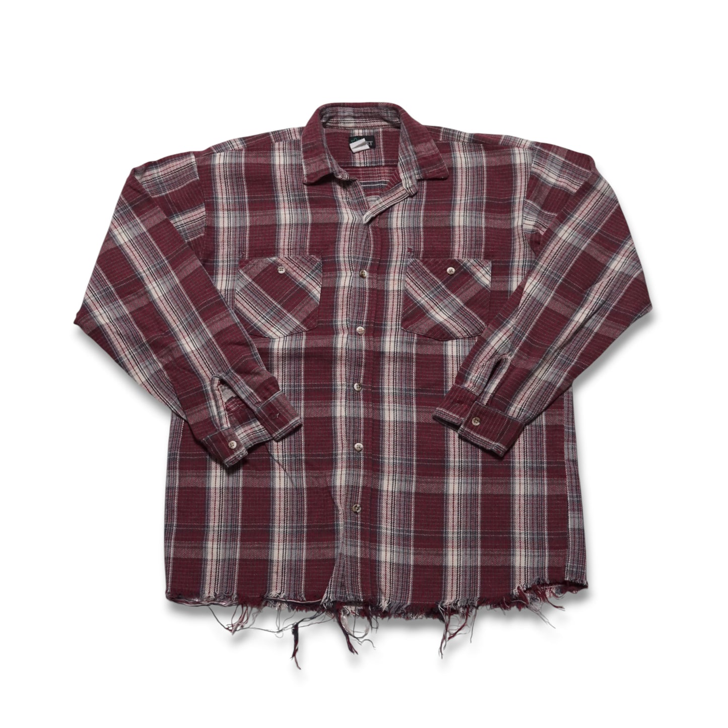 2000s Cotton Flannel "Distressed" Size: XL
