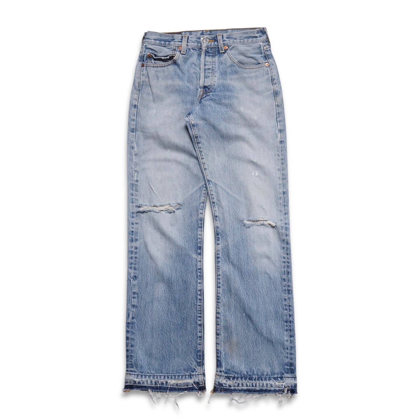 2000s Levi 501 "Distressed" Size: 28W/32L