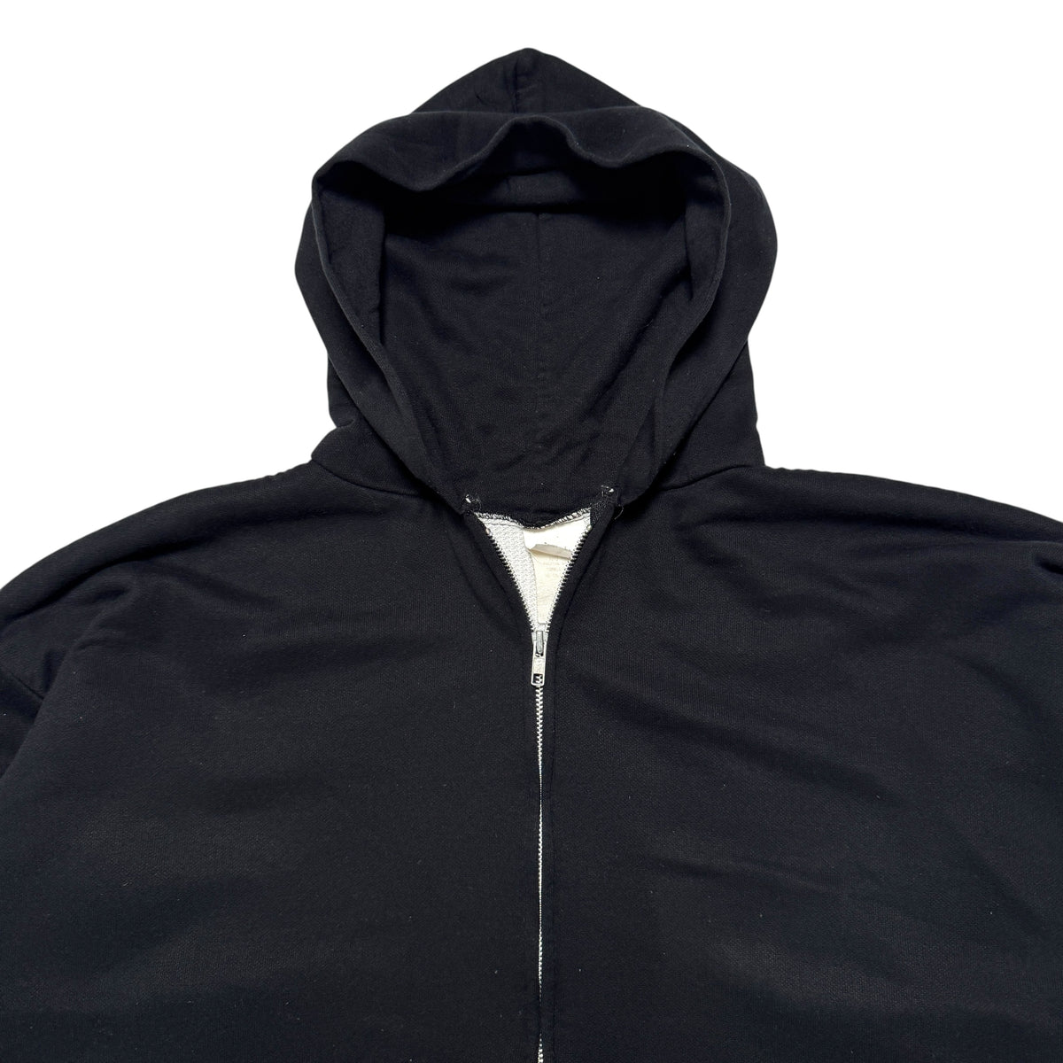 1990s Thermal Lined Zip Up Hoodie Size: XL