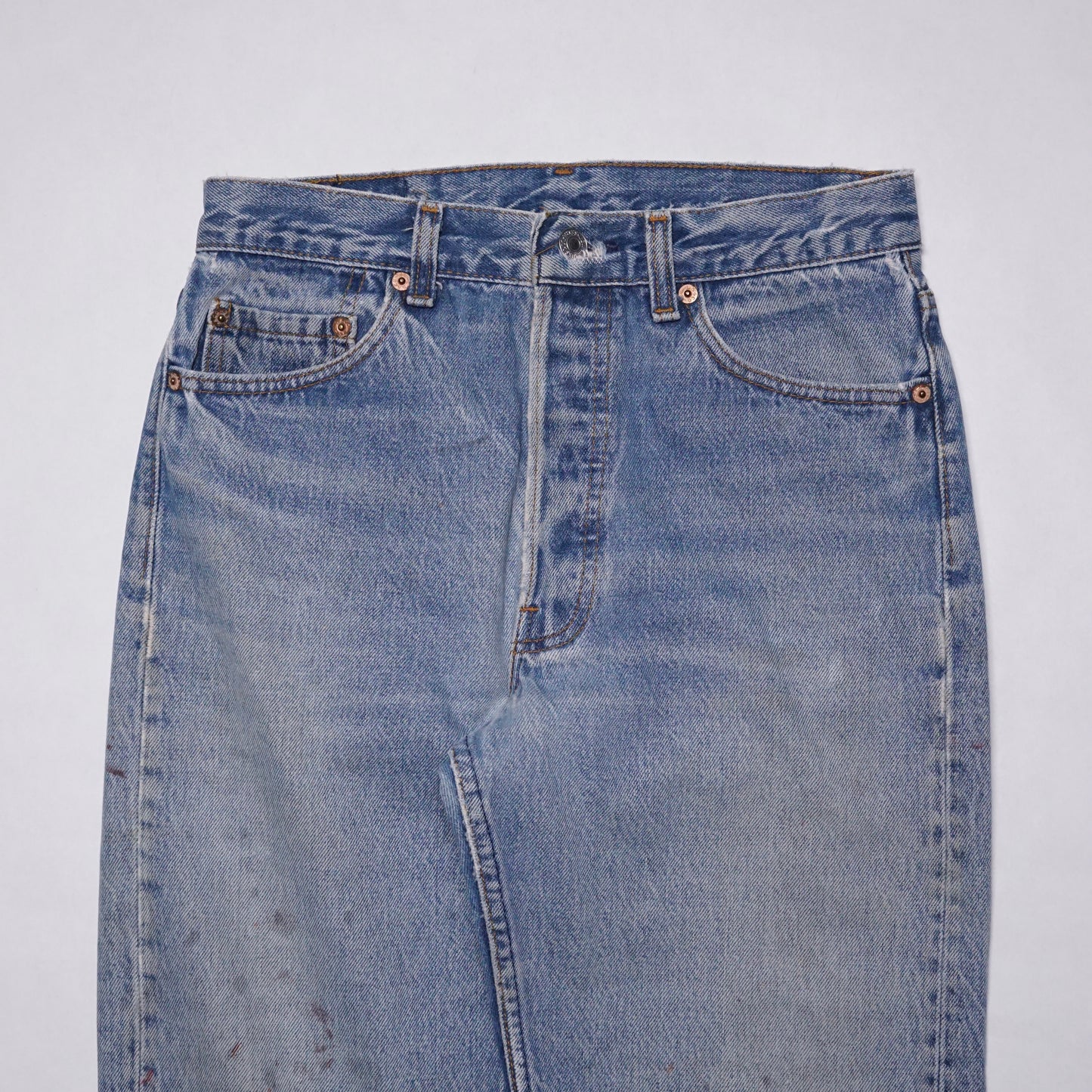 1980s Levi 501 "Paint Splatter" Size: 28W/32L