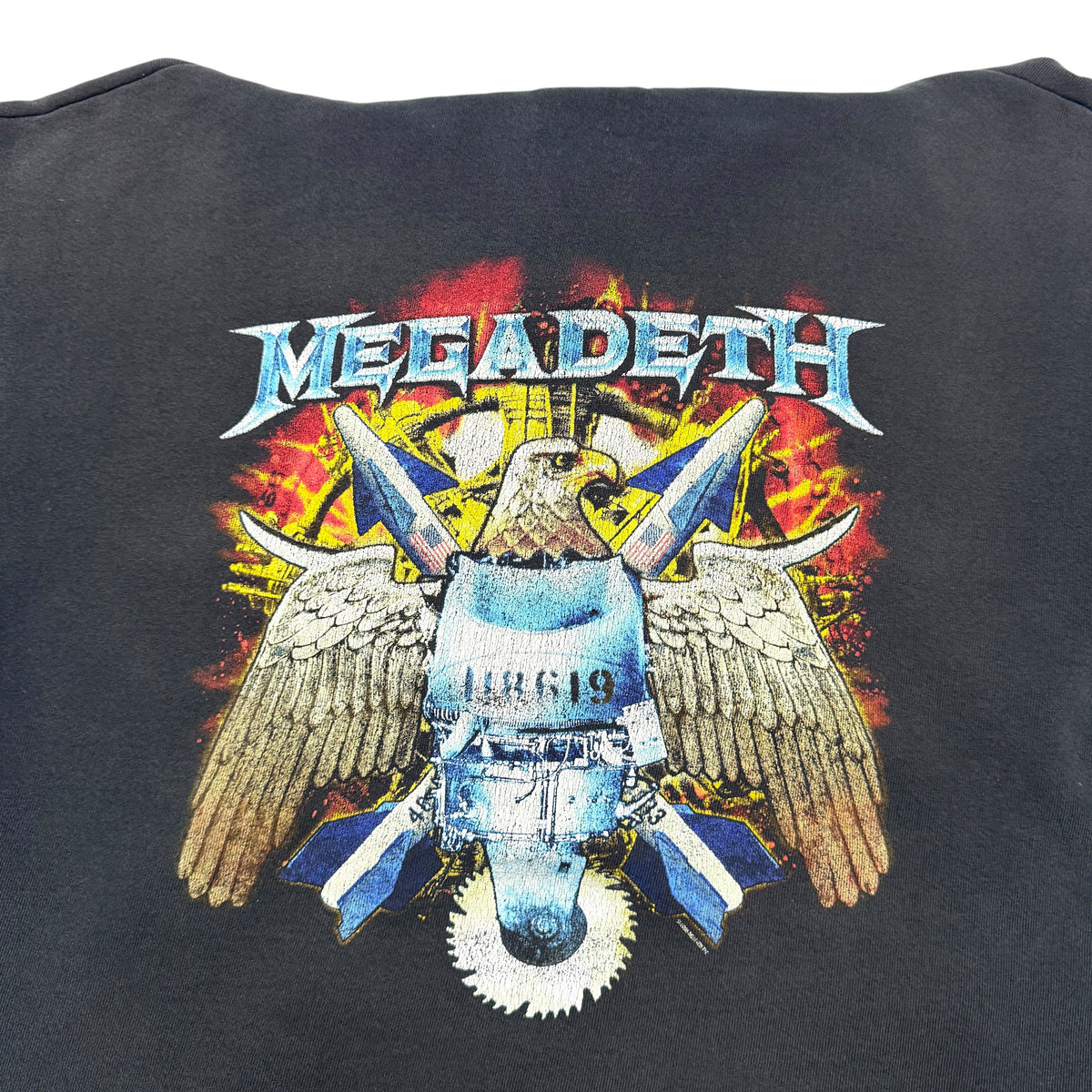 2000s Megadeth Hoodie "Distressed" Size: XL
