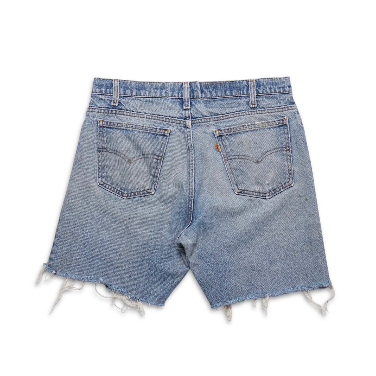 1980s Levi Orange Tab Denim Short Size: 34W