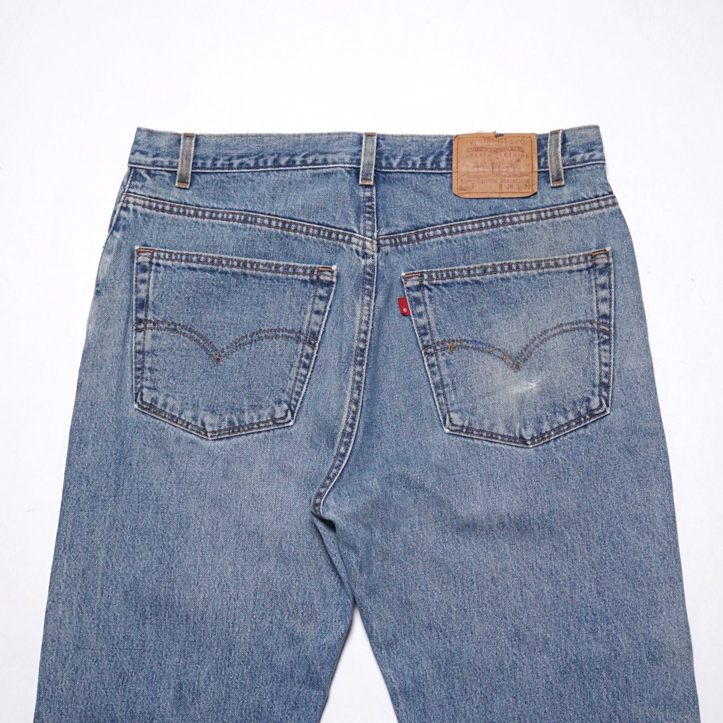 1990s Levi 505 "Stone" Size: 36W/28L