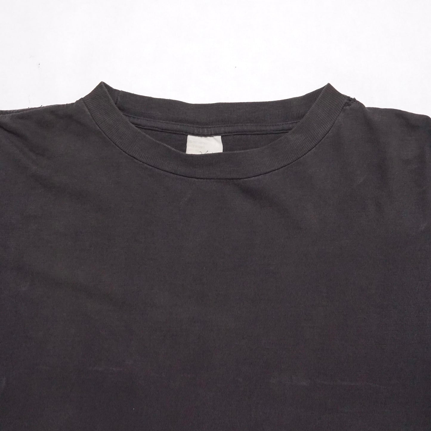 1990s Black Blank "Faded" Size: L/XL