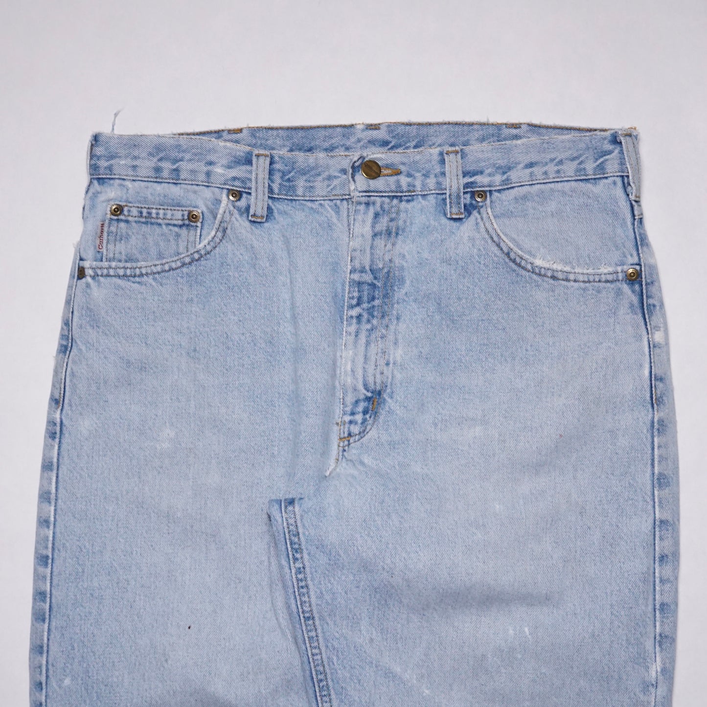 2000s Carhartt Denim "Light Wash" Size: 34W/30L