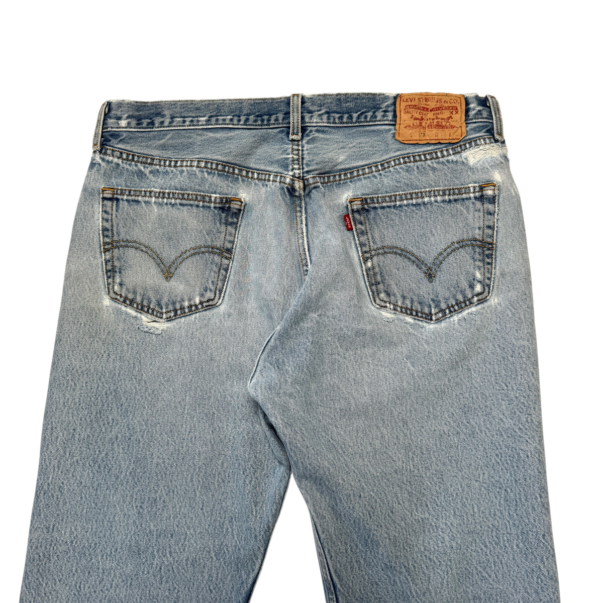 2000s Levi 501 "Distressed" Size: 36W/29L