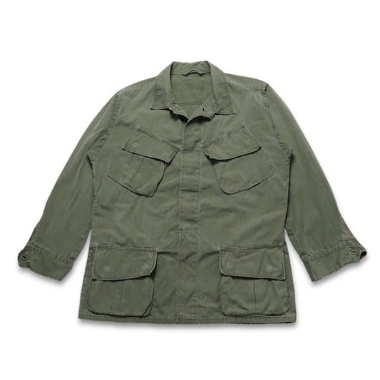 1960s Military Poplin Jungle Jacket Size: M/L