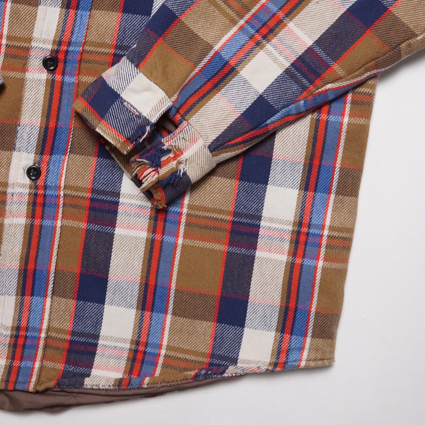 1980s Five Brothers Cotton Flannel Size: M