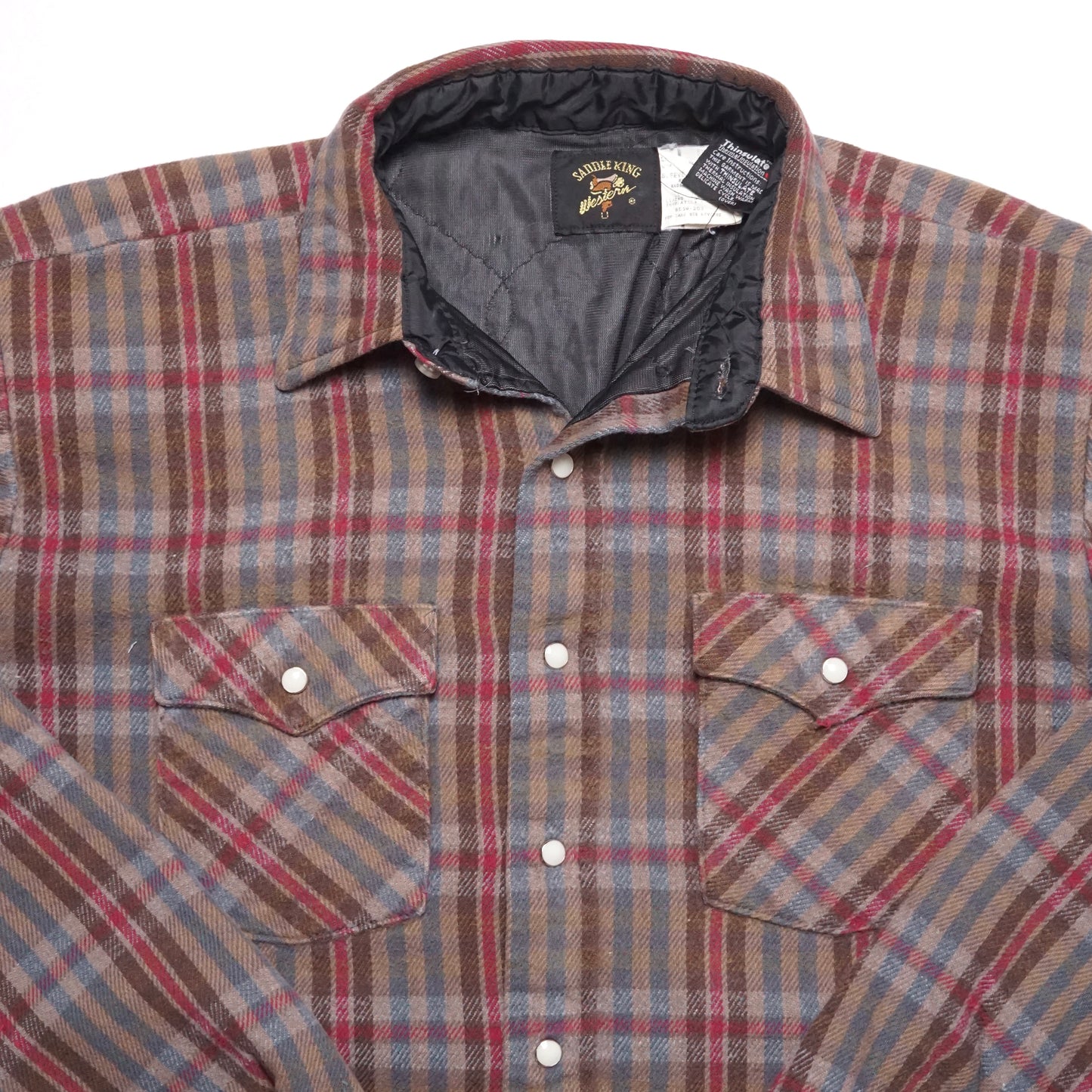 1990s Saddle King Flannel Size: XL