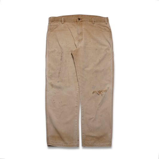 2000s Dickies Carpenter Pant "Khaki" Size: 39W/31L