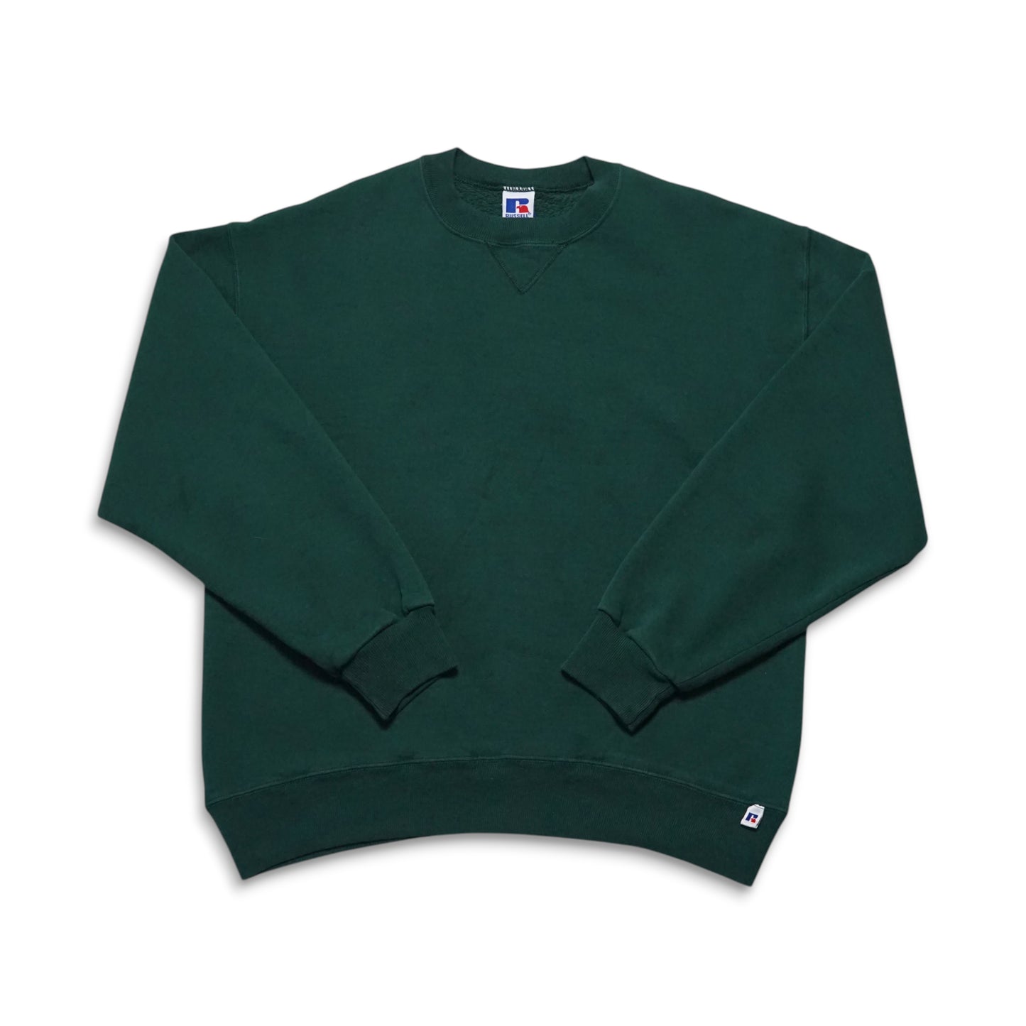 1990s Russell Athletic Sweatshirt "Pine" Size: M