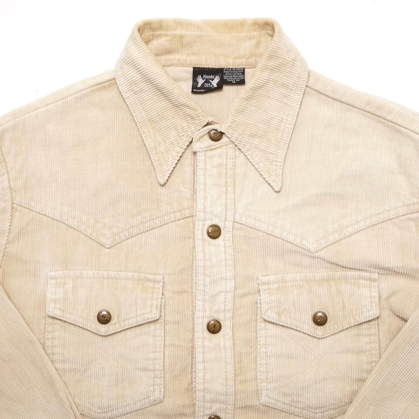 1970s Sears Corduroy Over Shirt Size: M